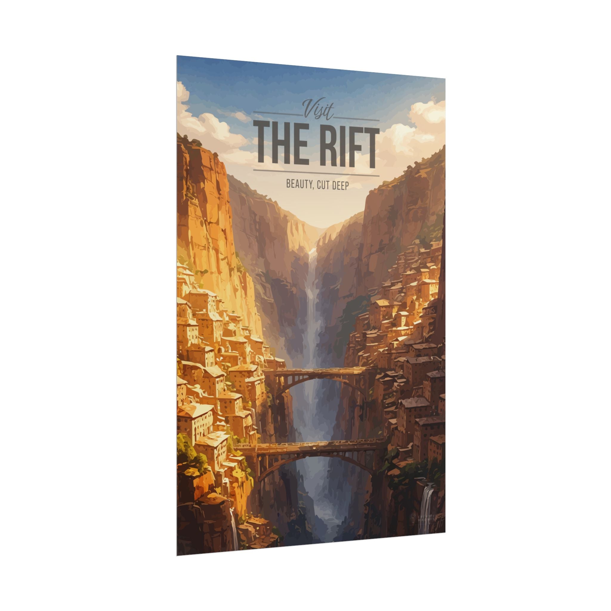 The Rift Travel Poster