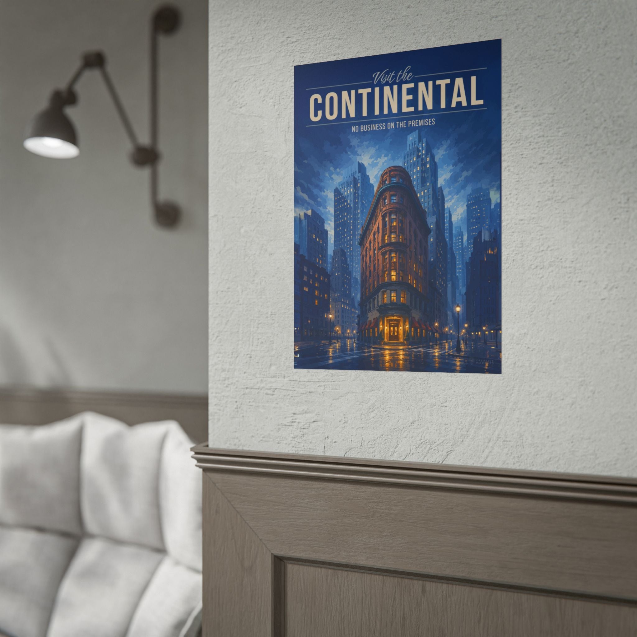 Continental Travel Poster