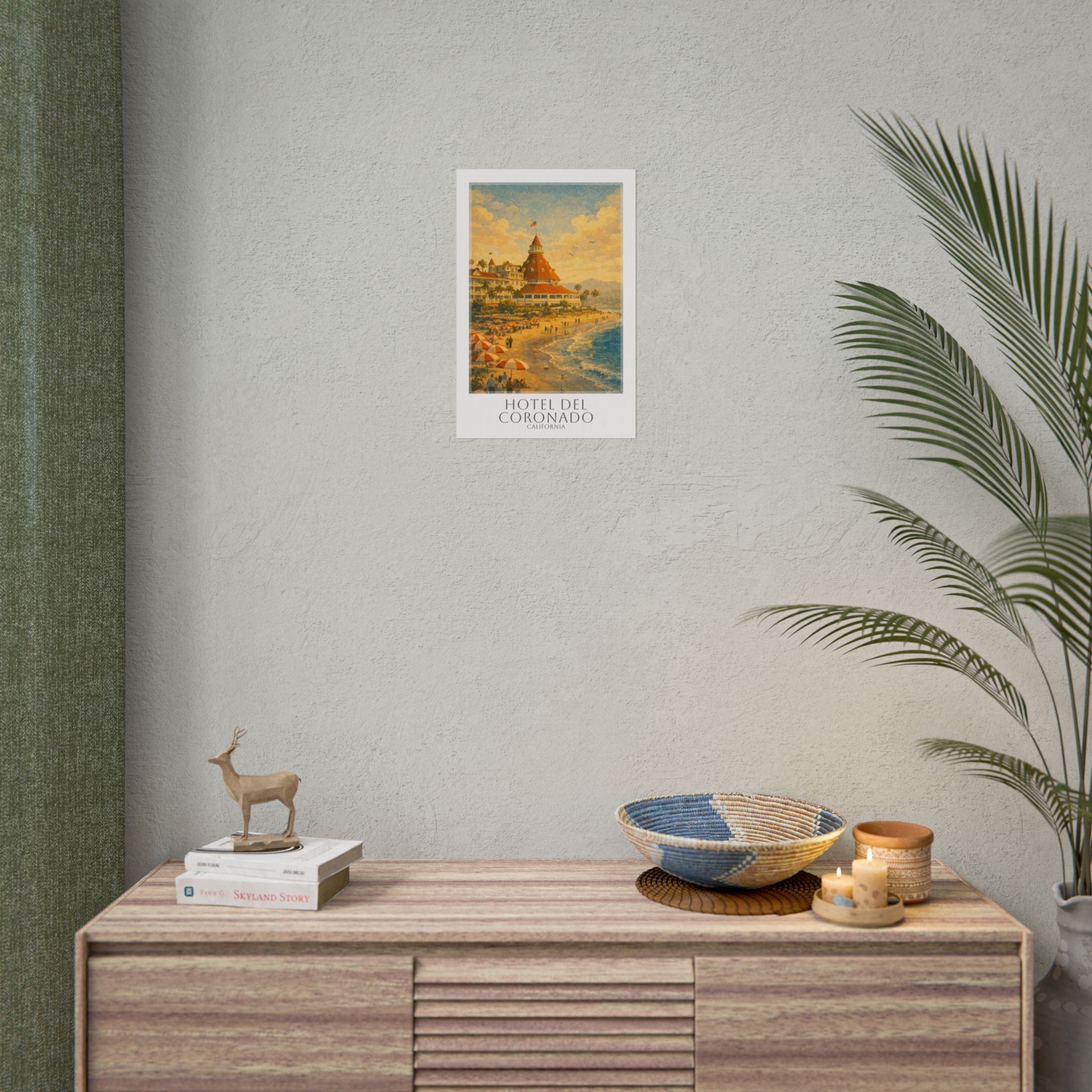 Hotel Del Coronado Travel Poster