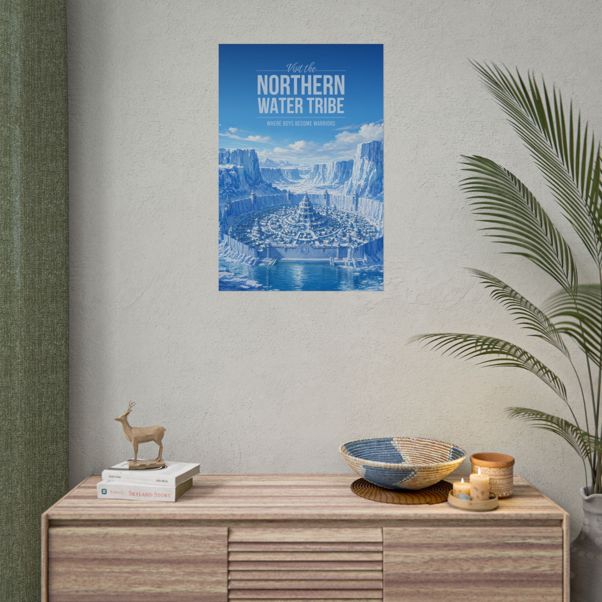 Northern Water Tribe Travel Poster