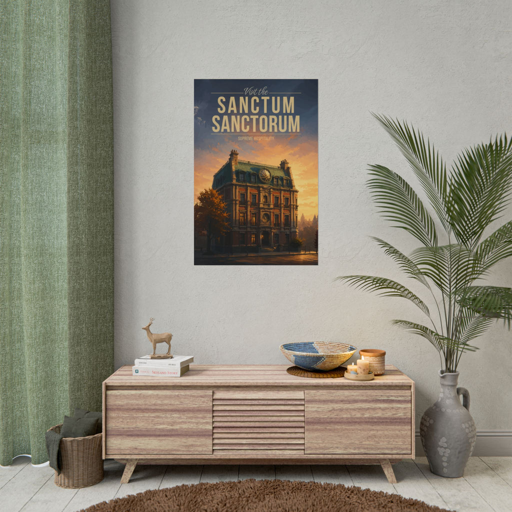 Sanctum Sanctorum Travel Poster