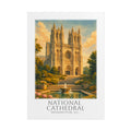National Cathedral Travel Poster