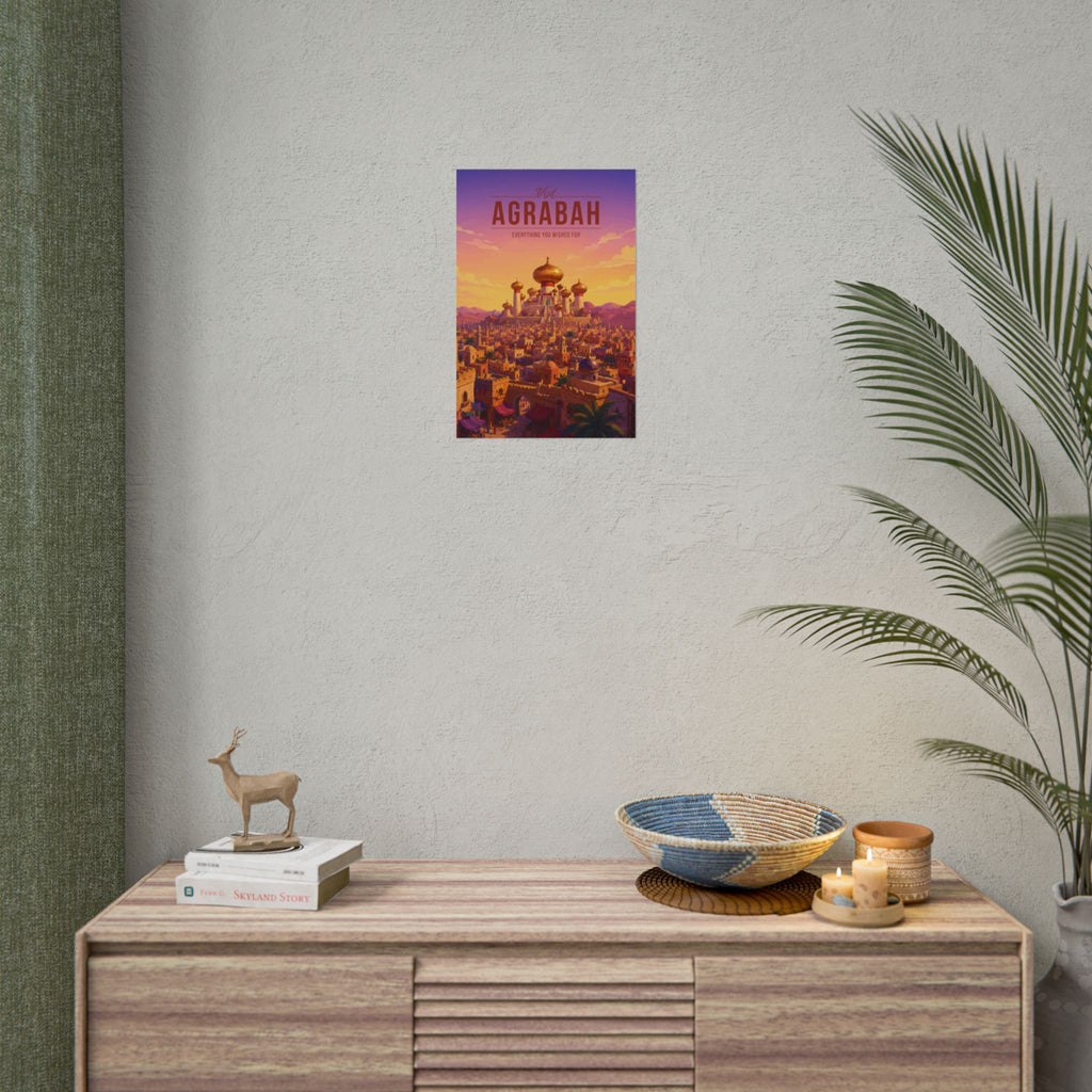 Agrabah Travel Poster