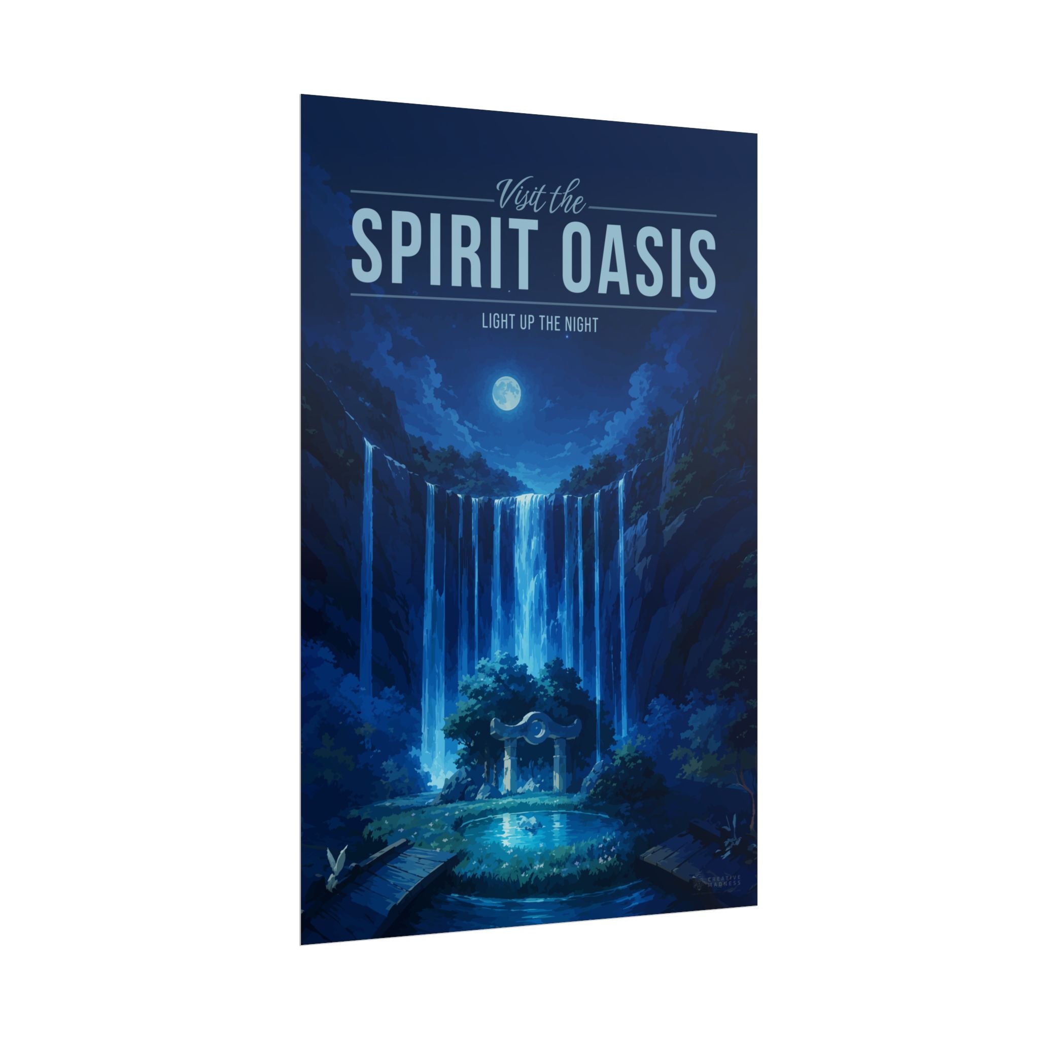 Spirit-Oasis Travel Poster
