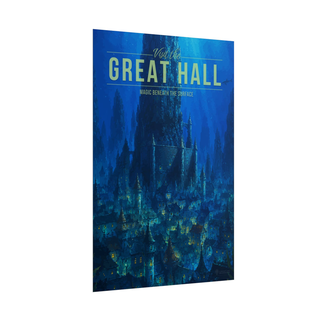Great Hall Travel Poster