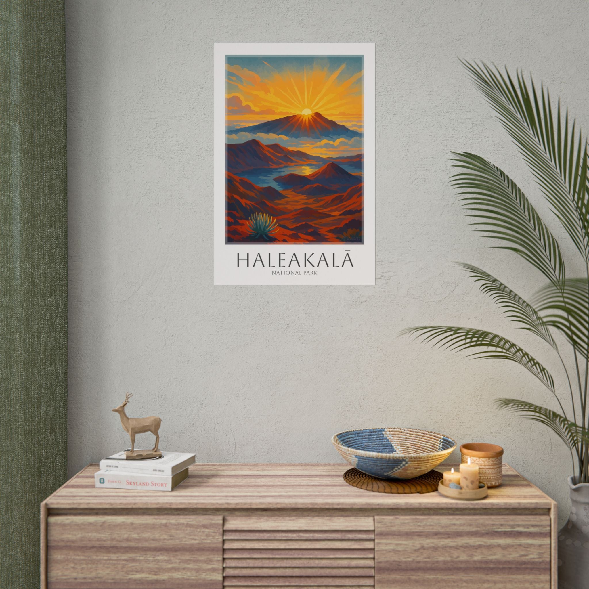 HALEAKALA  * Travel Poster * National Park Wall Art