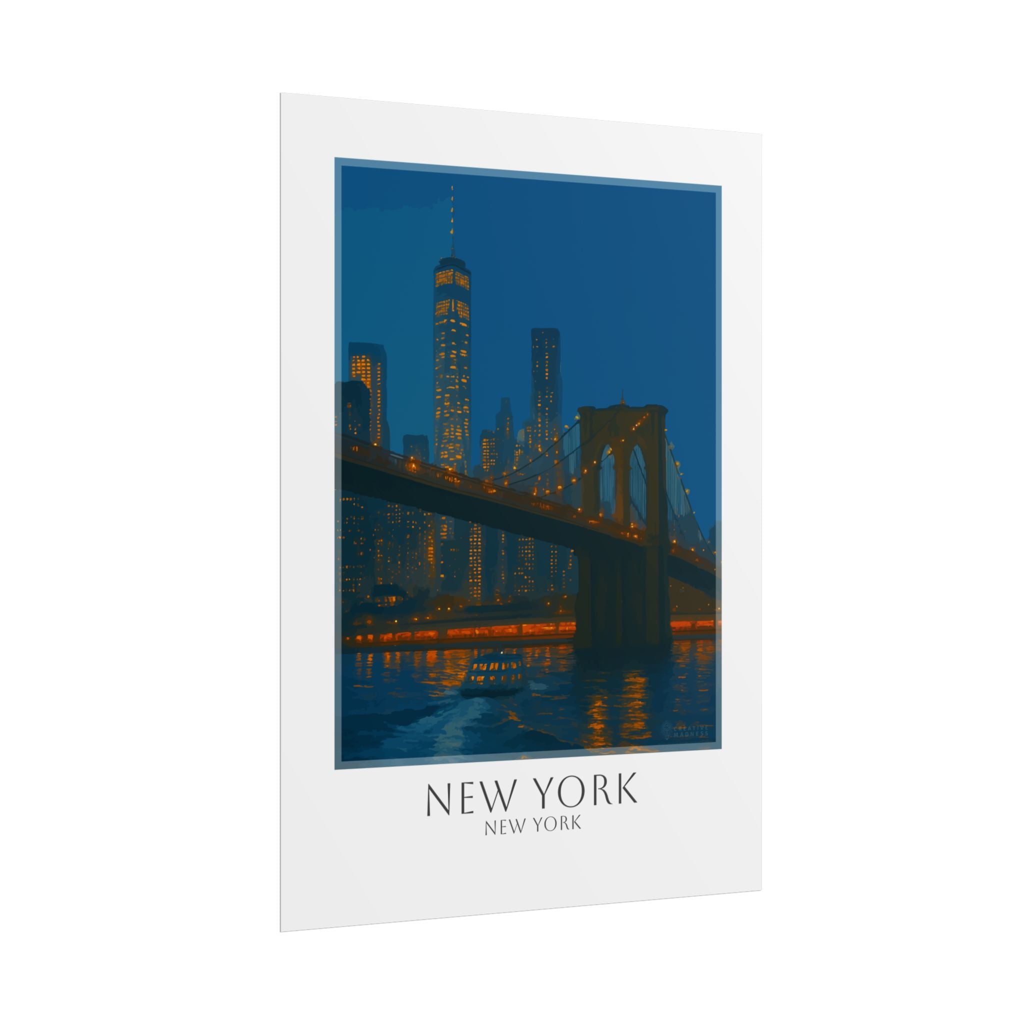New York Travel Poster