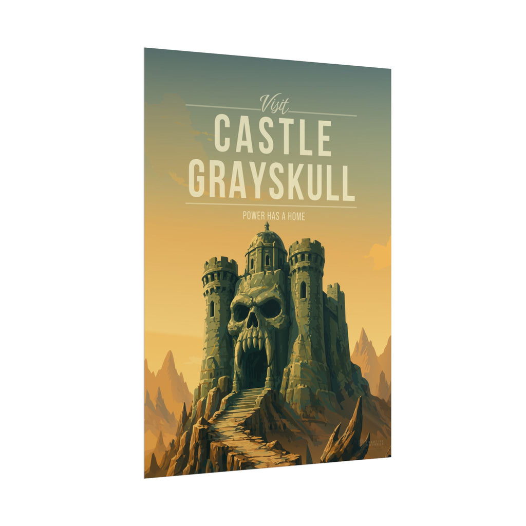 Castle Grayskull Travel Poster