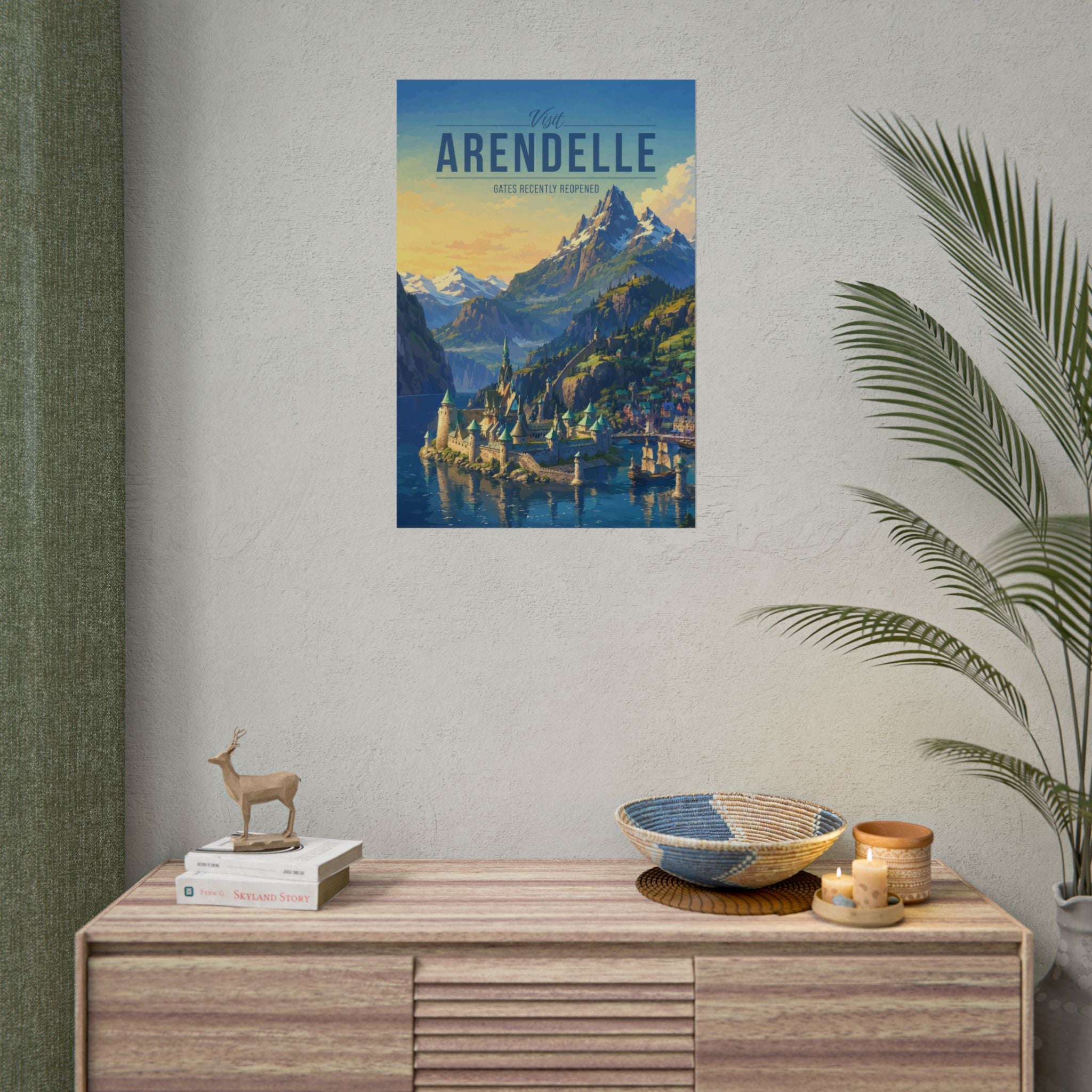 Arendelle Travel Poster