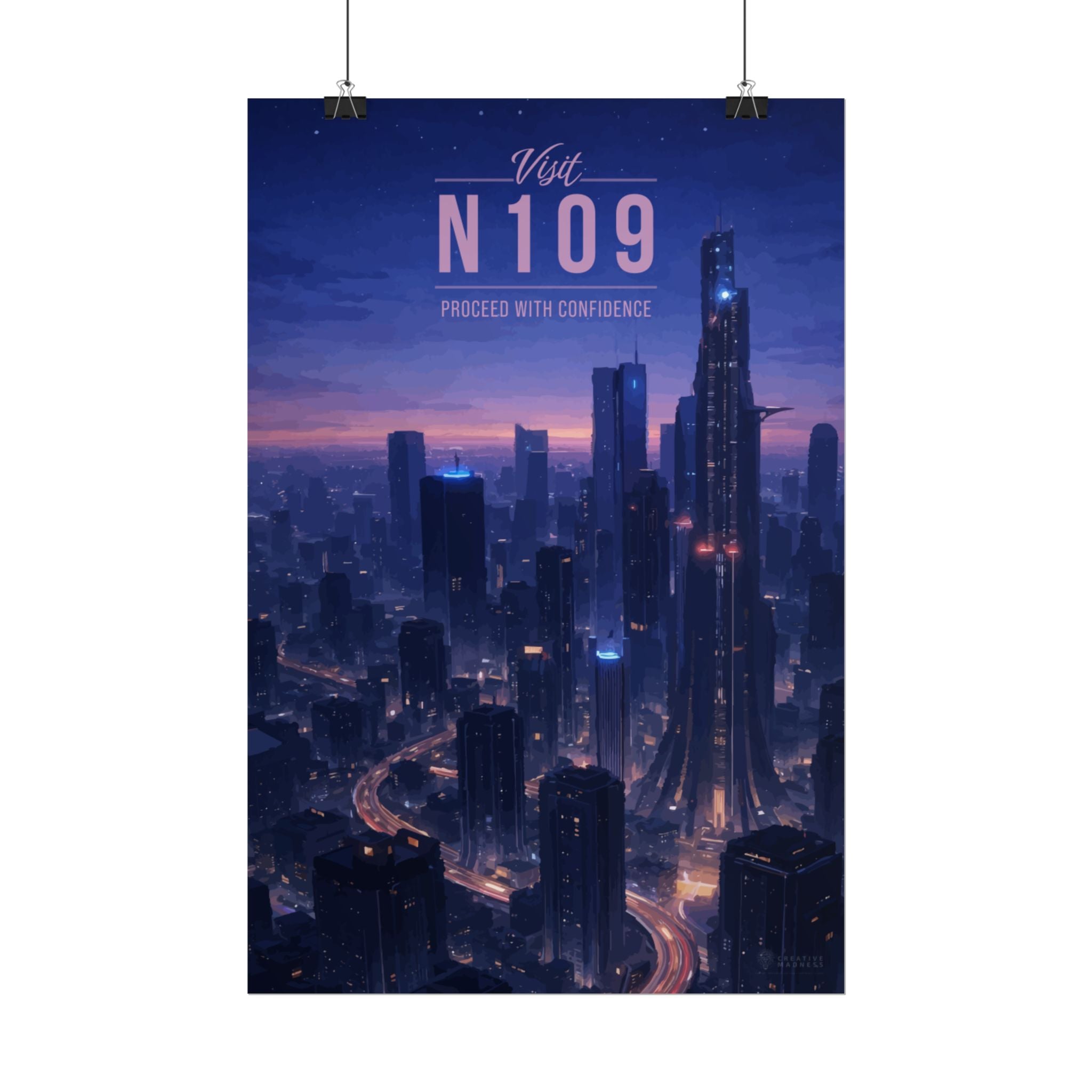 N109 Travel Poster