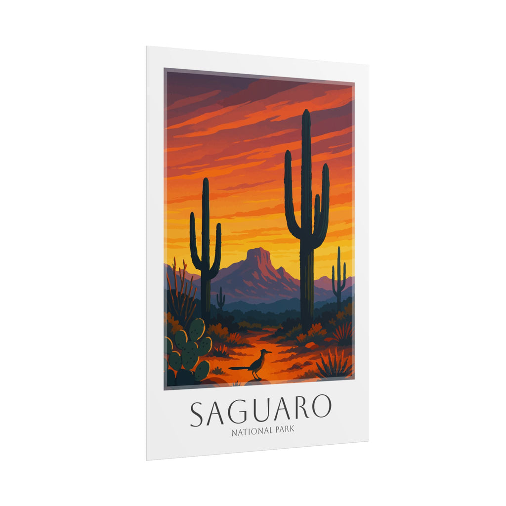 SAGUARO * Travel Poster * National Park Wall Art