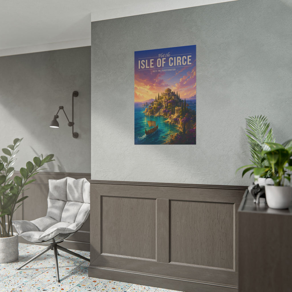 Isle Of Circe Travel Poster