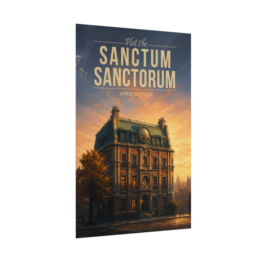 Sanctum Sanctorum Travel Poster