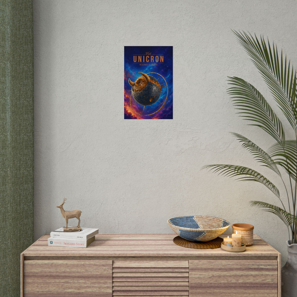 Unicron Travel Poster