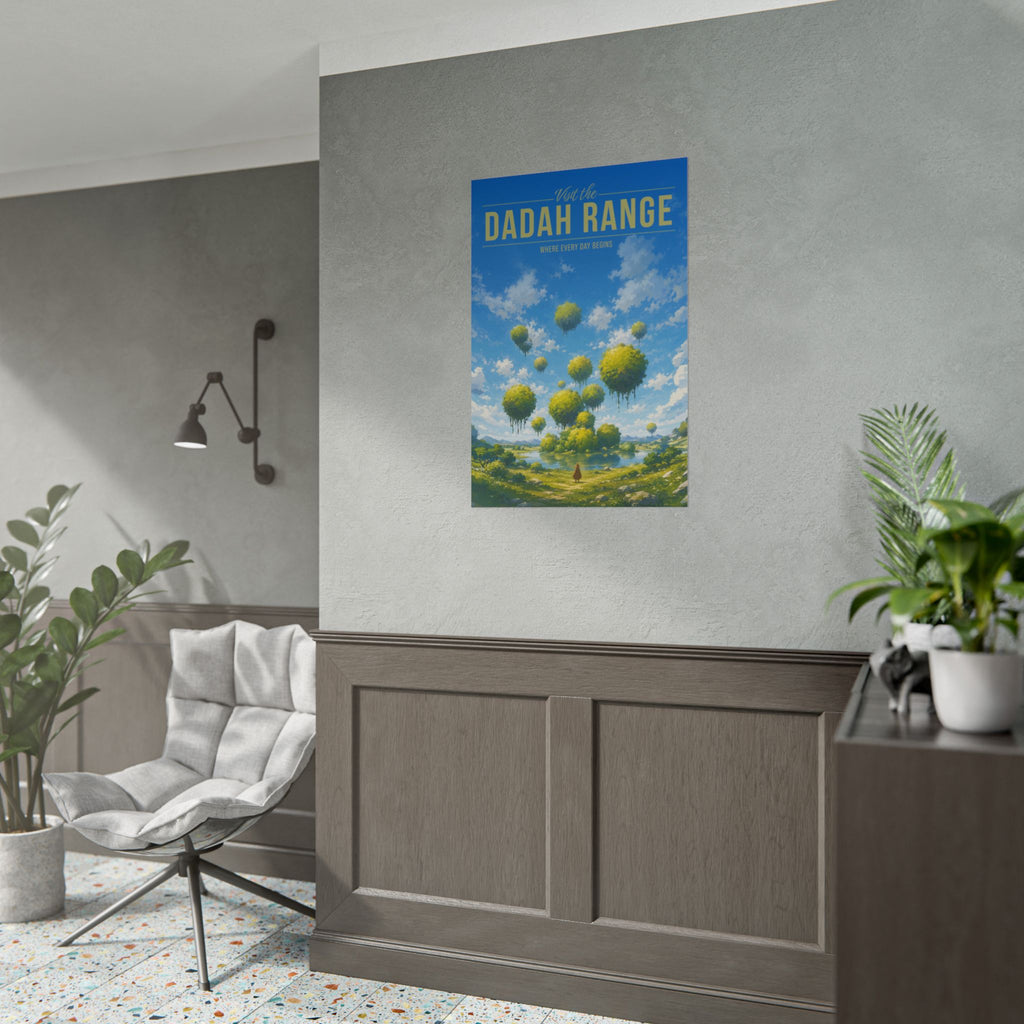 Dadah Range Travel Poster