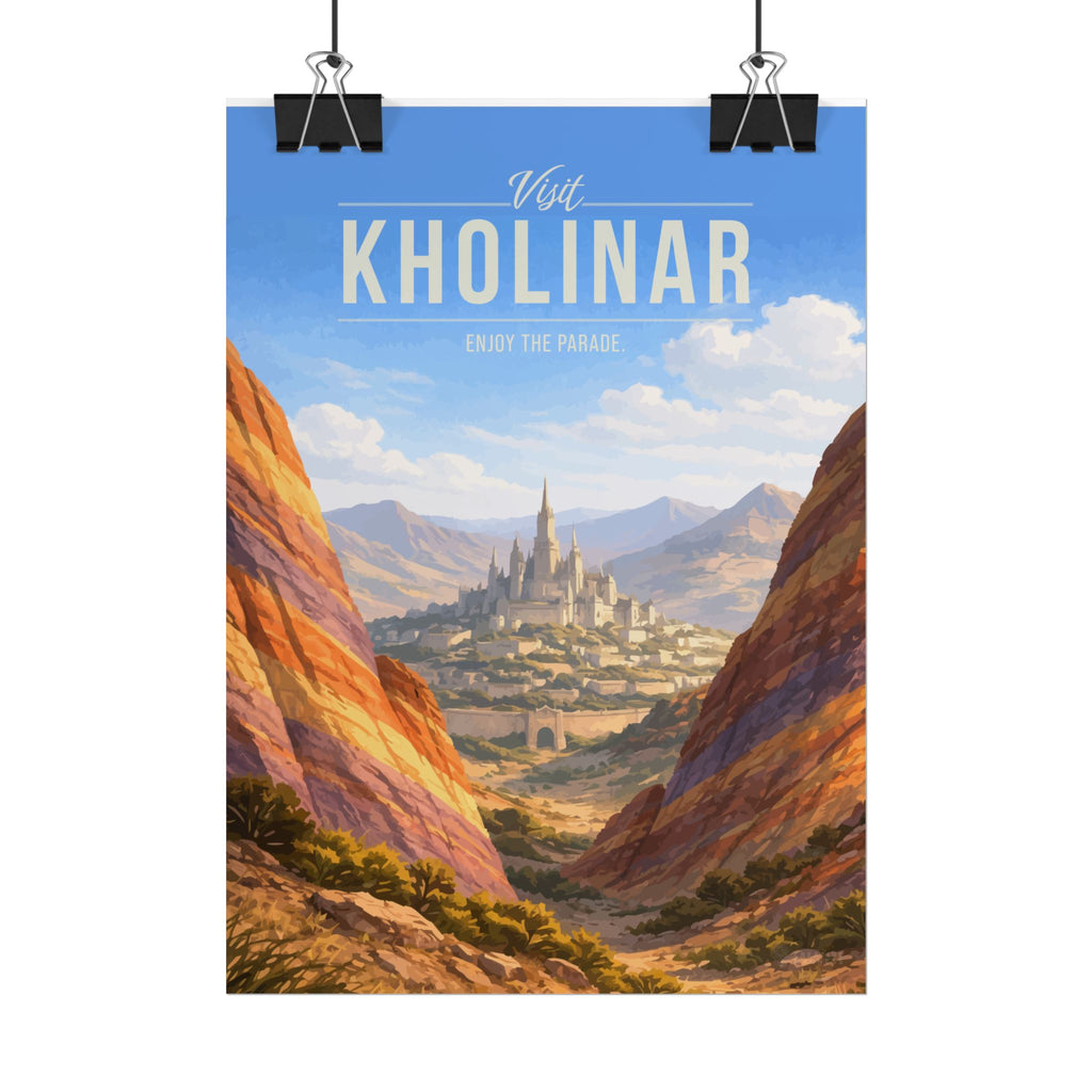 Kholinar Travel Poster