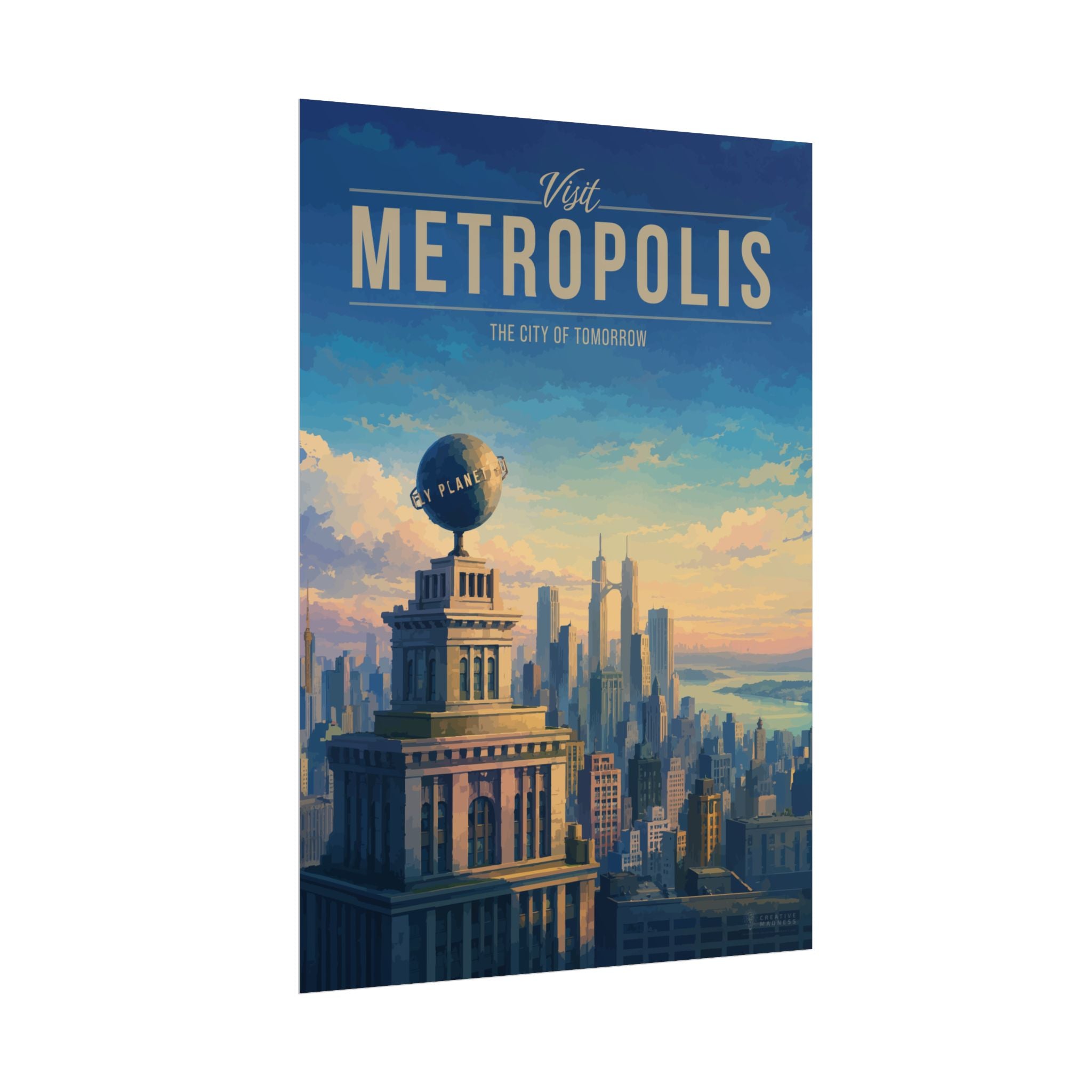 Metropolis Travel Poster