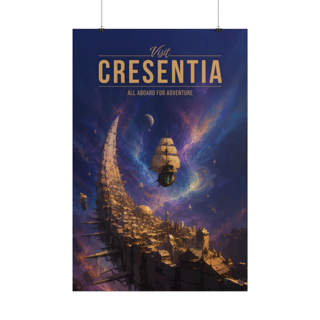 Cresentia Travel Poster