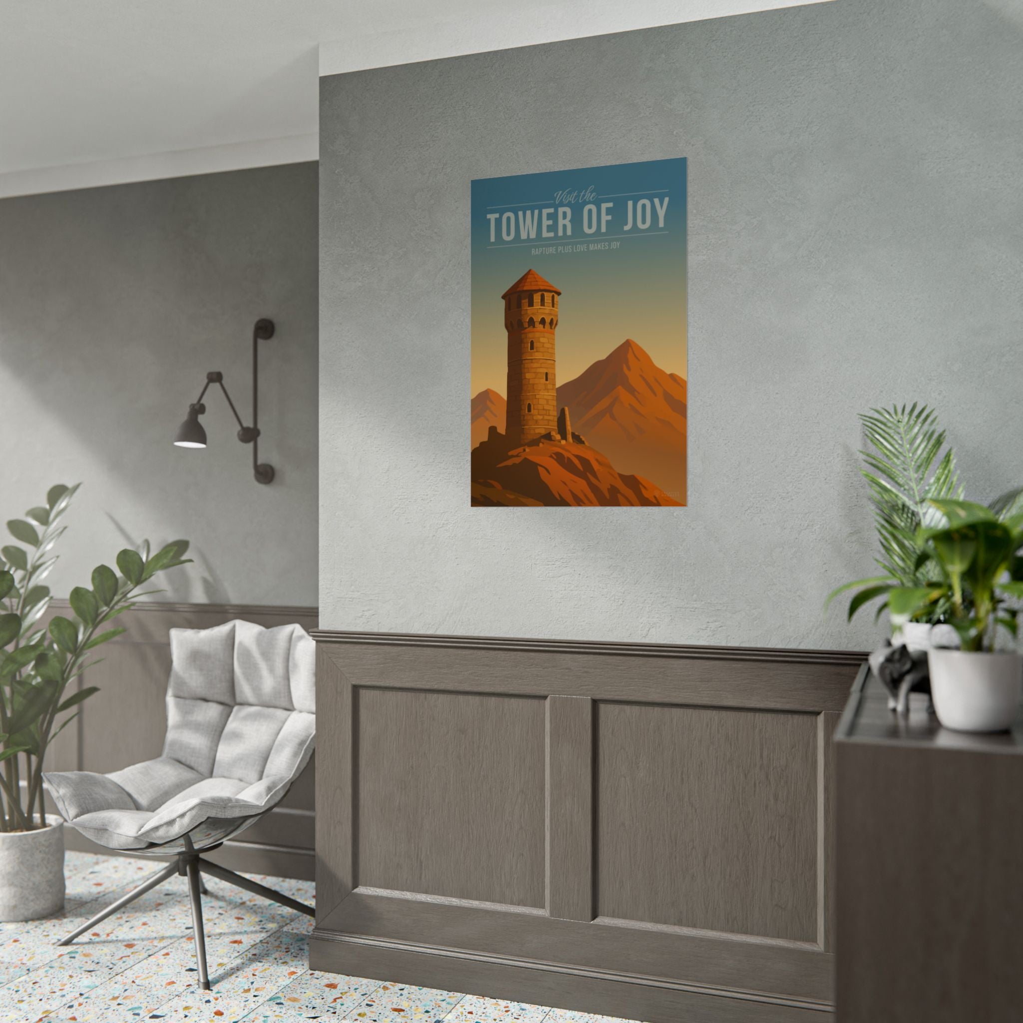 Tower of Joy Travel Poster