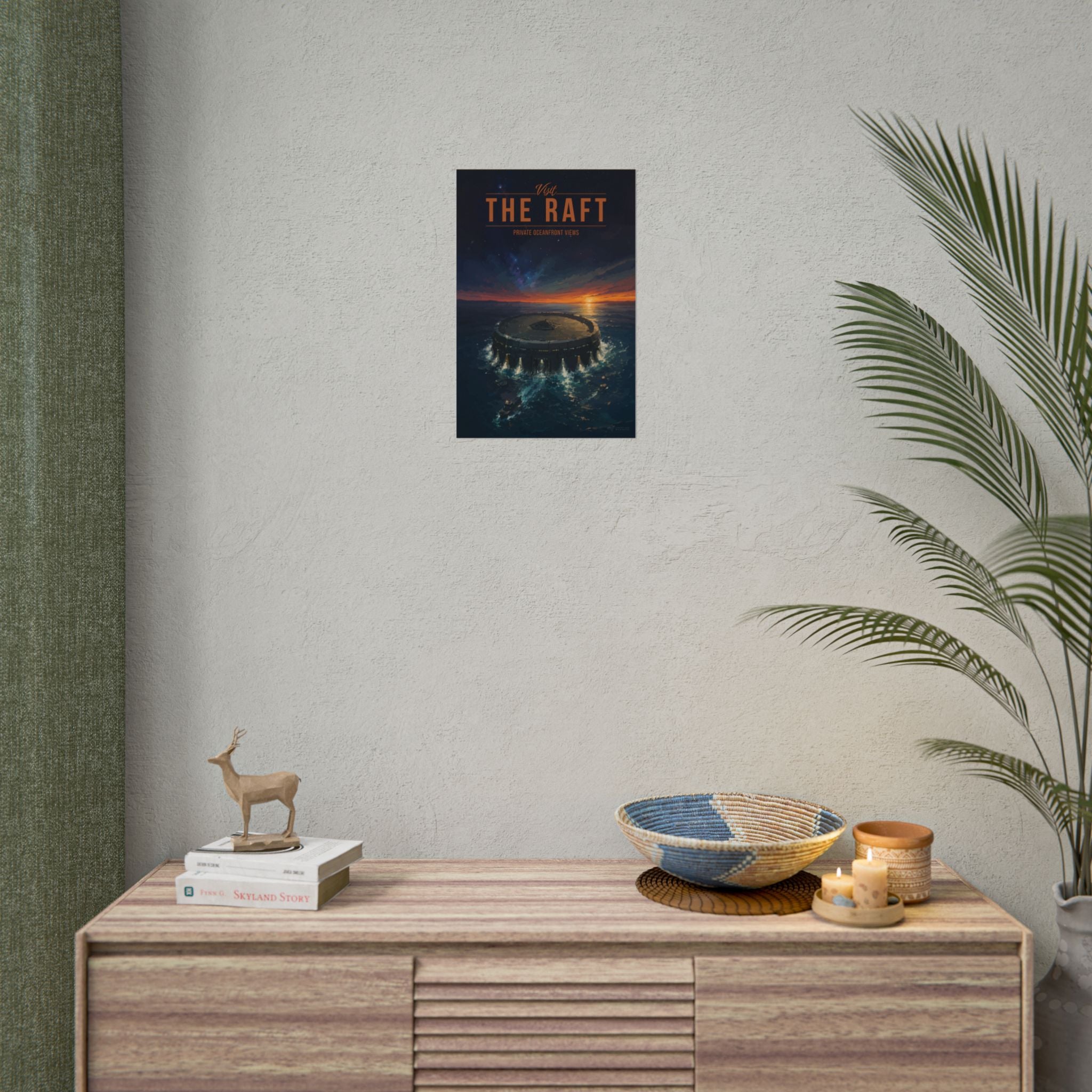 The Raft Travel Poster
