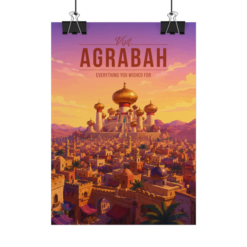 Agrabah Travel Poster