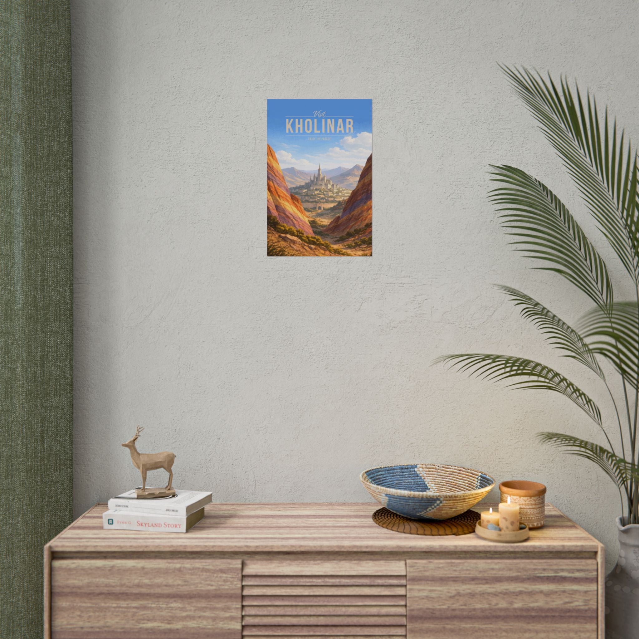 Kholinar Travel Poster