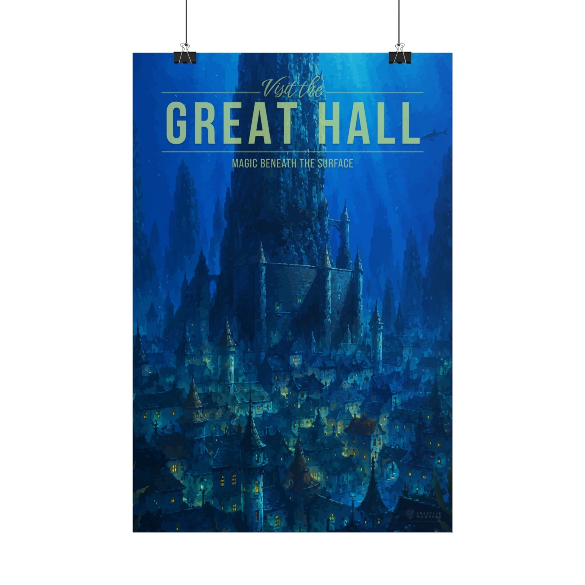 Great Hall Travel Poster