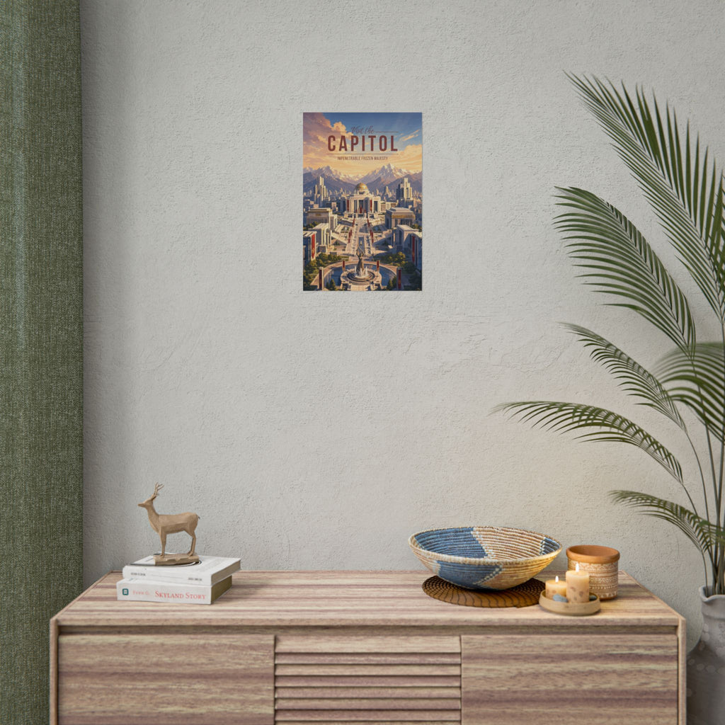 The Capitol Travel Poster