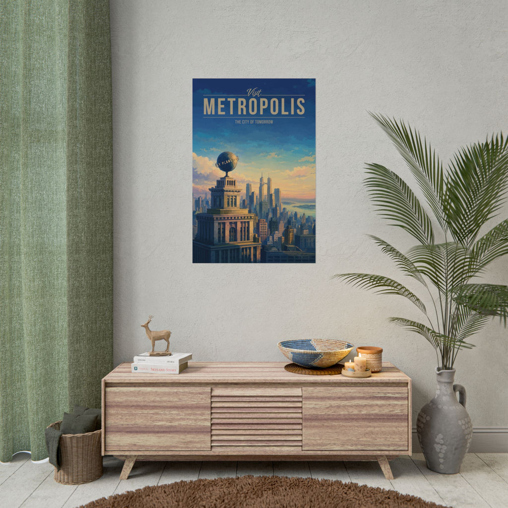 Metropolis Travel Poster