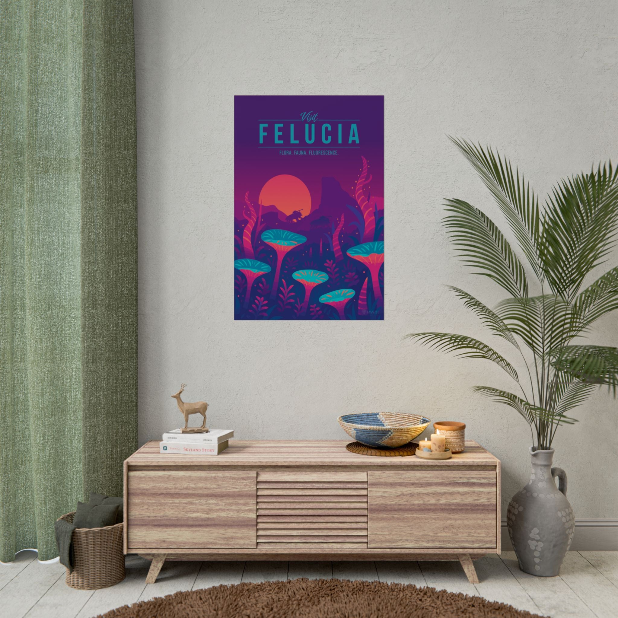 Felucia Travel Poster