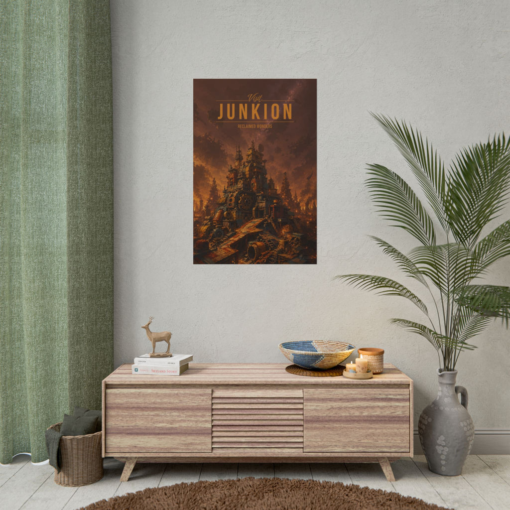 Junkion Travel Poster