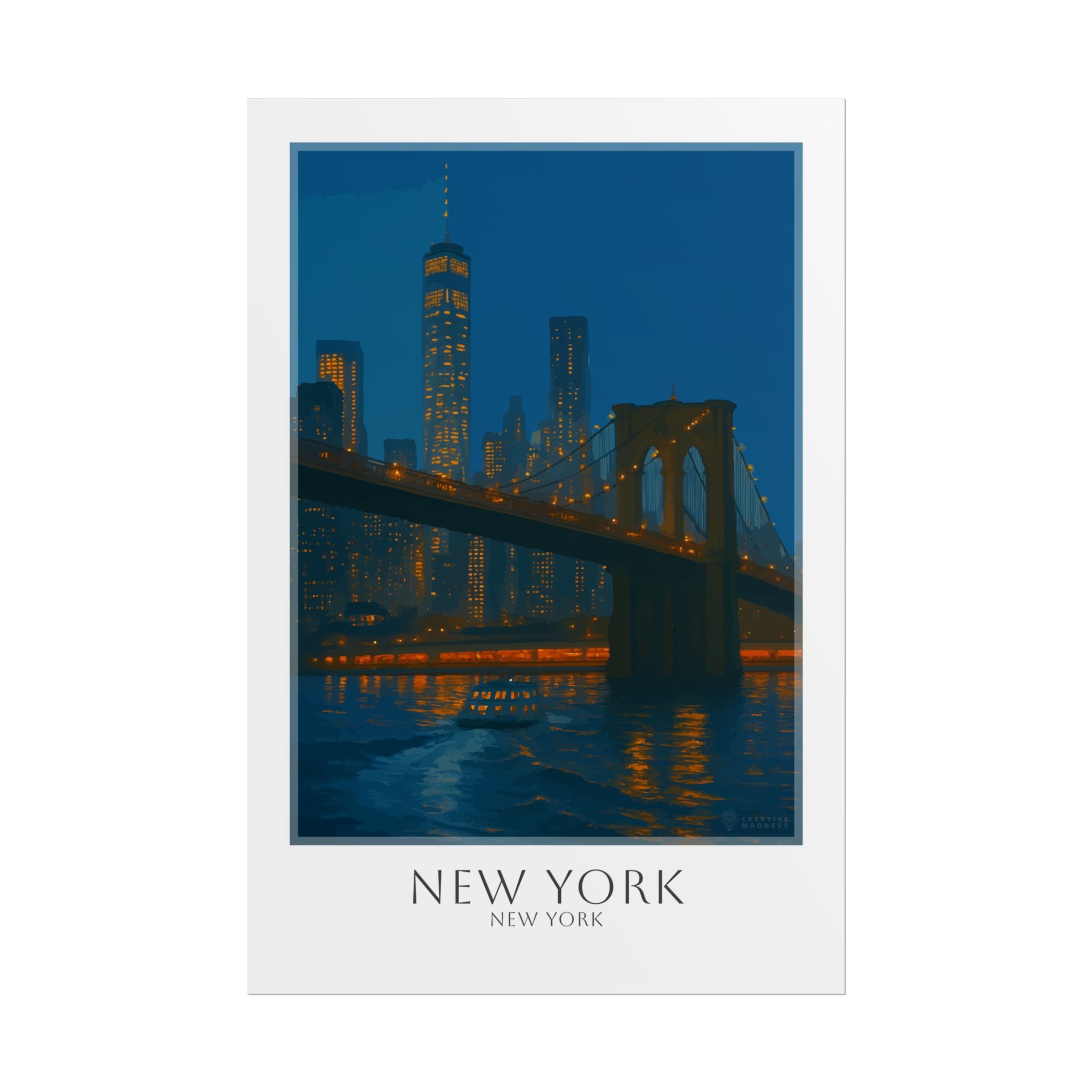 New York Travel Poster