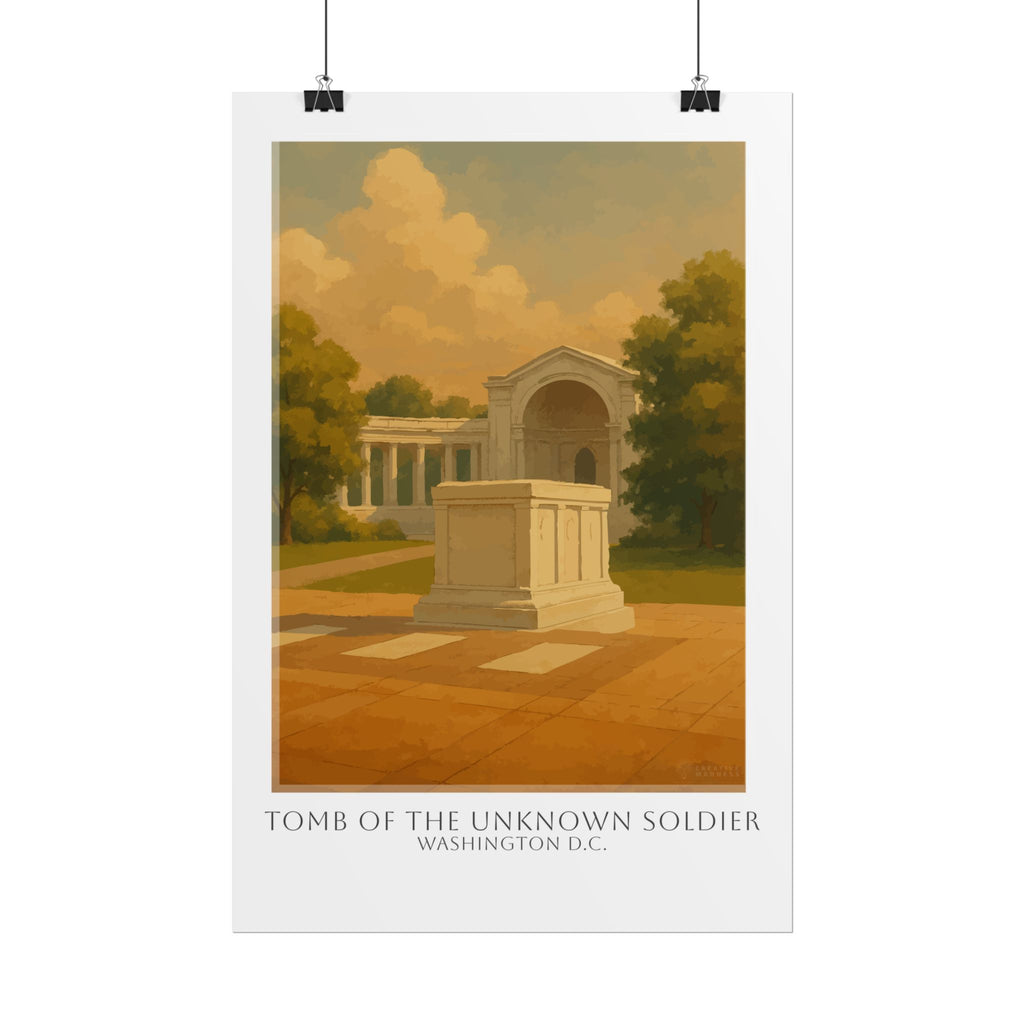 Tomb Of The Unknown Soldier Travel Poster