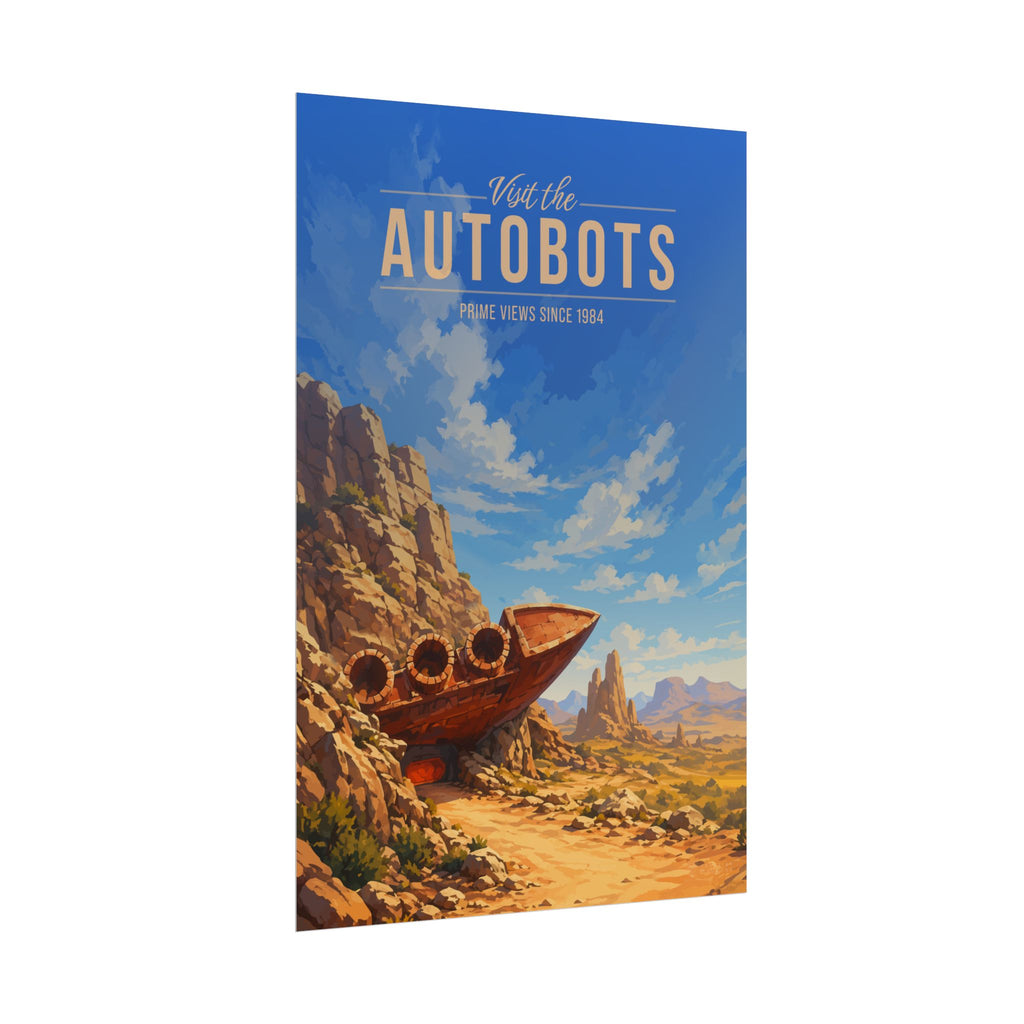 Autobots Travel Poster