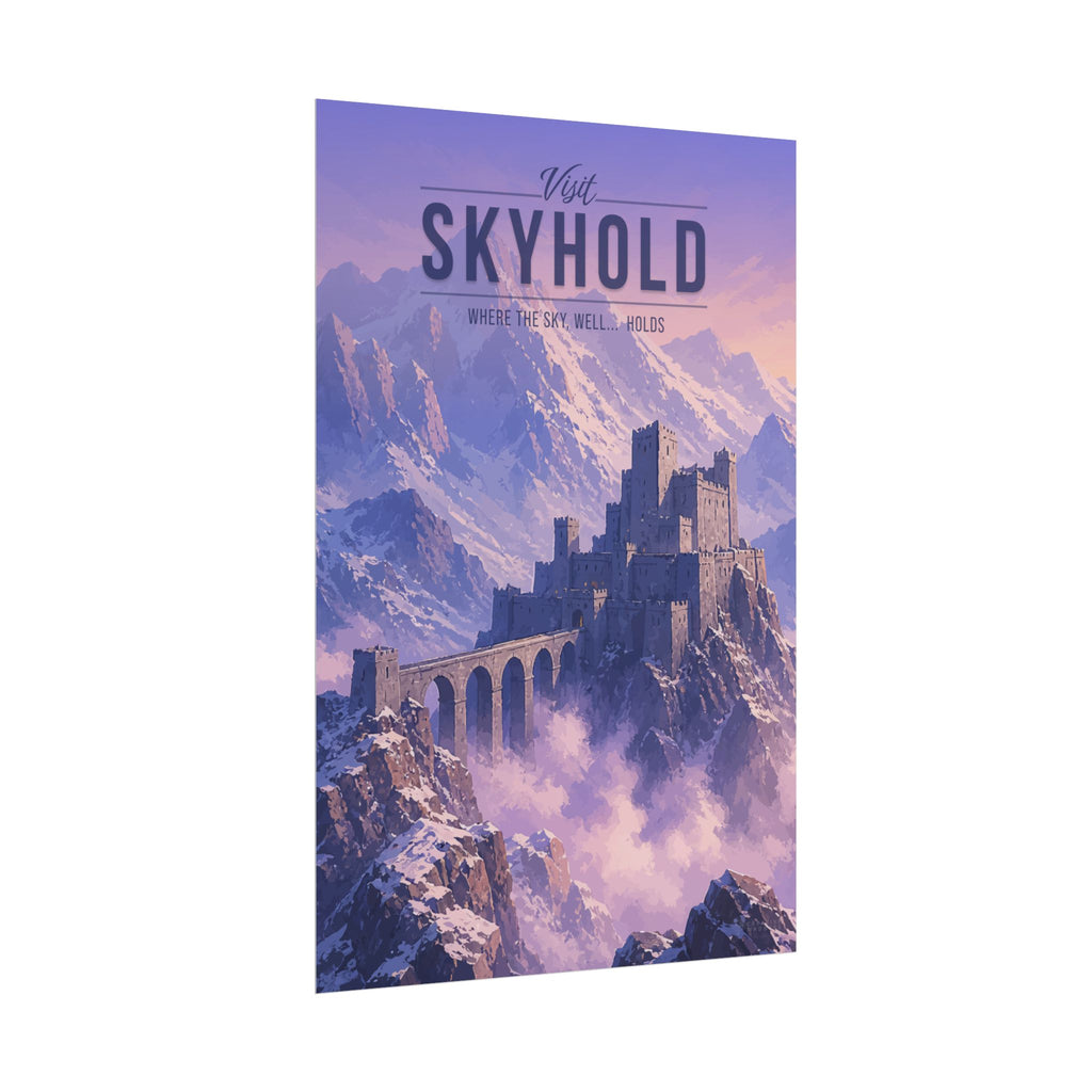 Skyhold Travel Poster