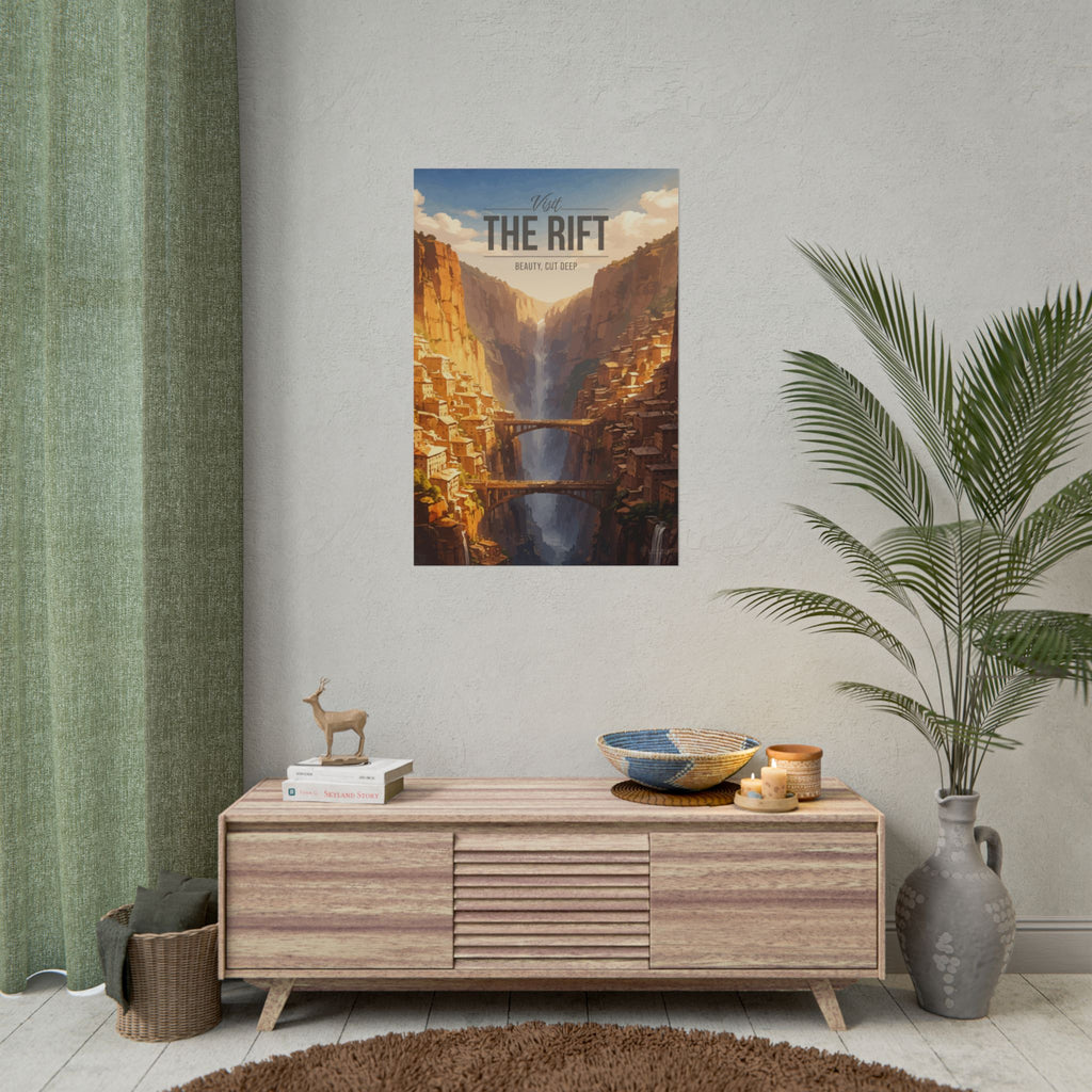 The Rift Travel Poster