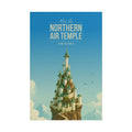 Northern Air Temple Travel Poster