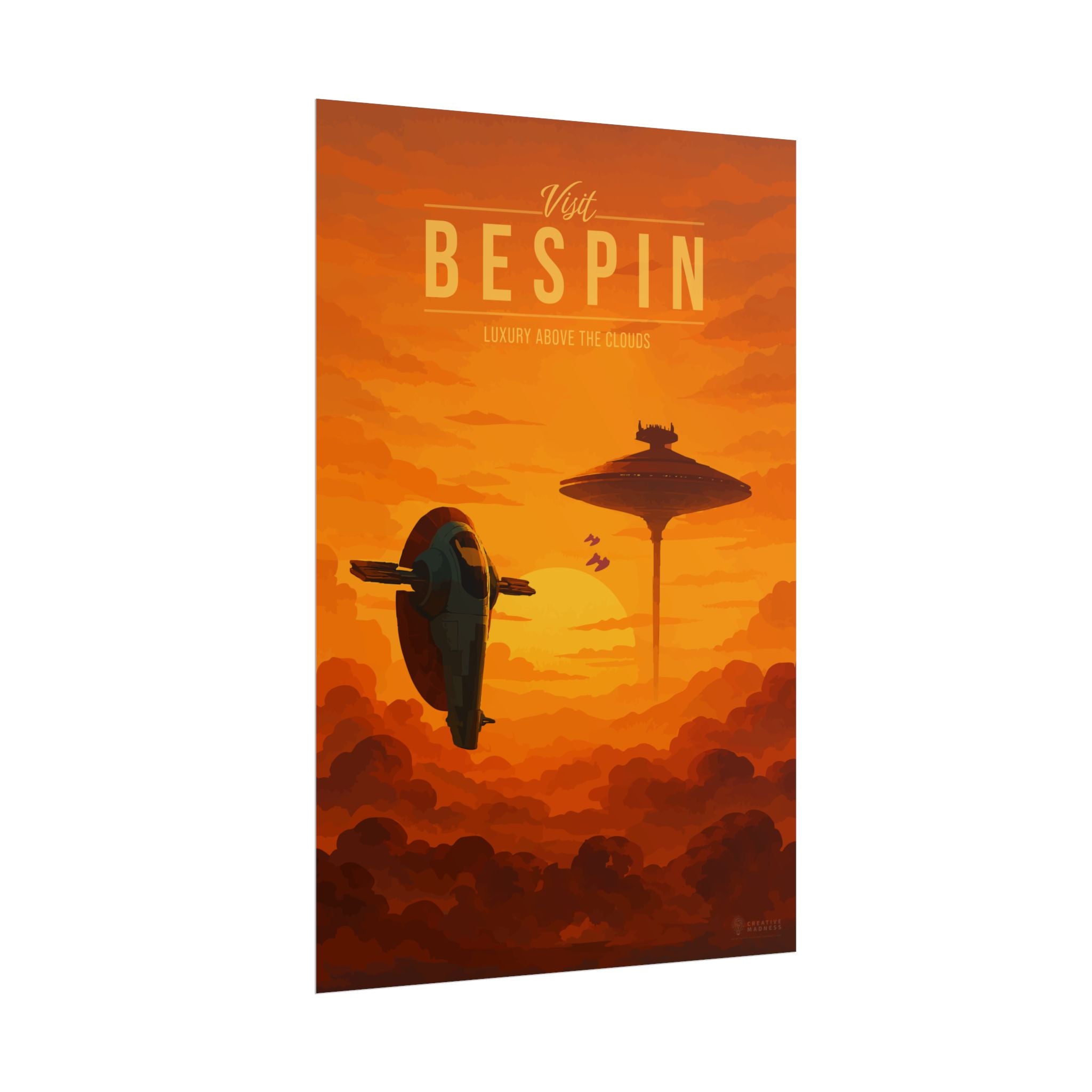 Bespin Travel Poster