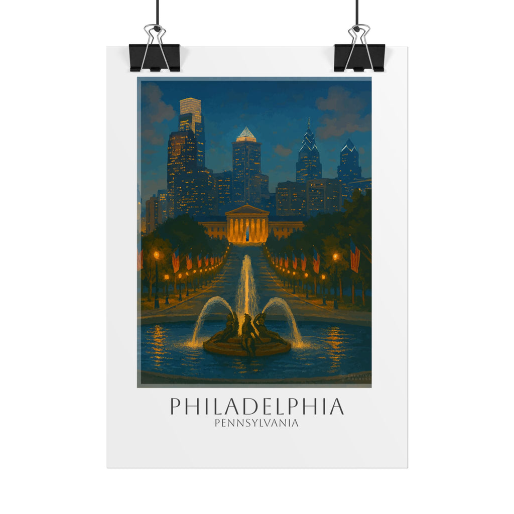 Philadelphia Travel Poster