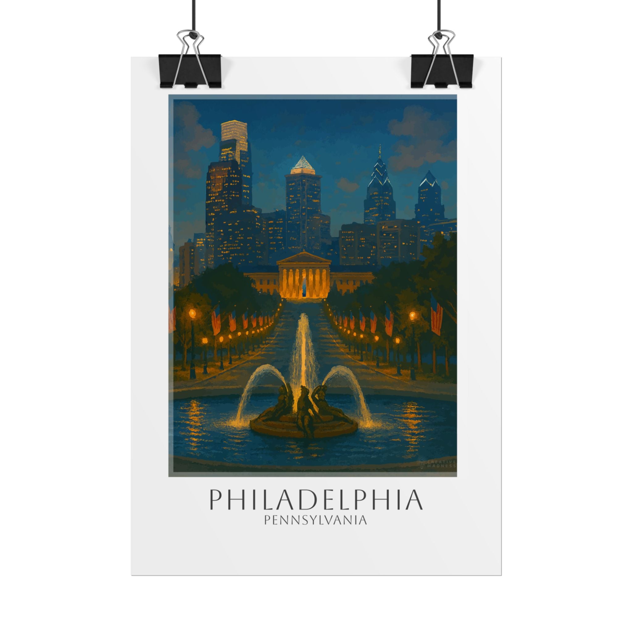 Philadelphia Travel Poster