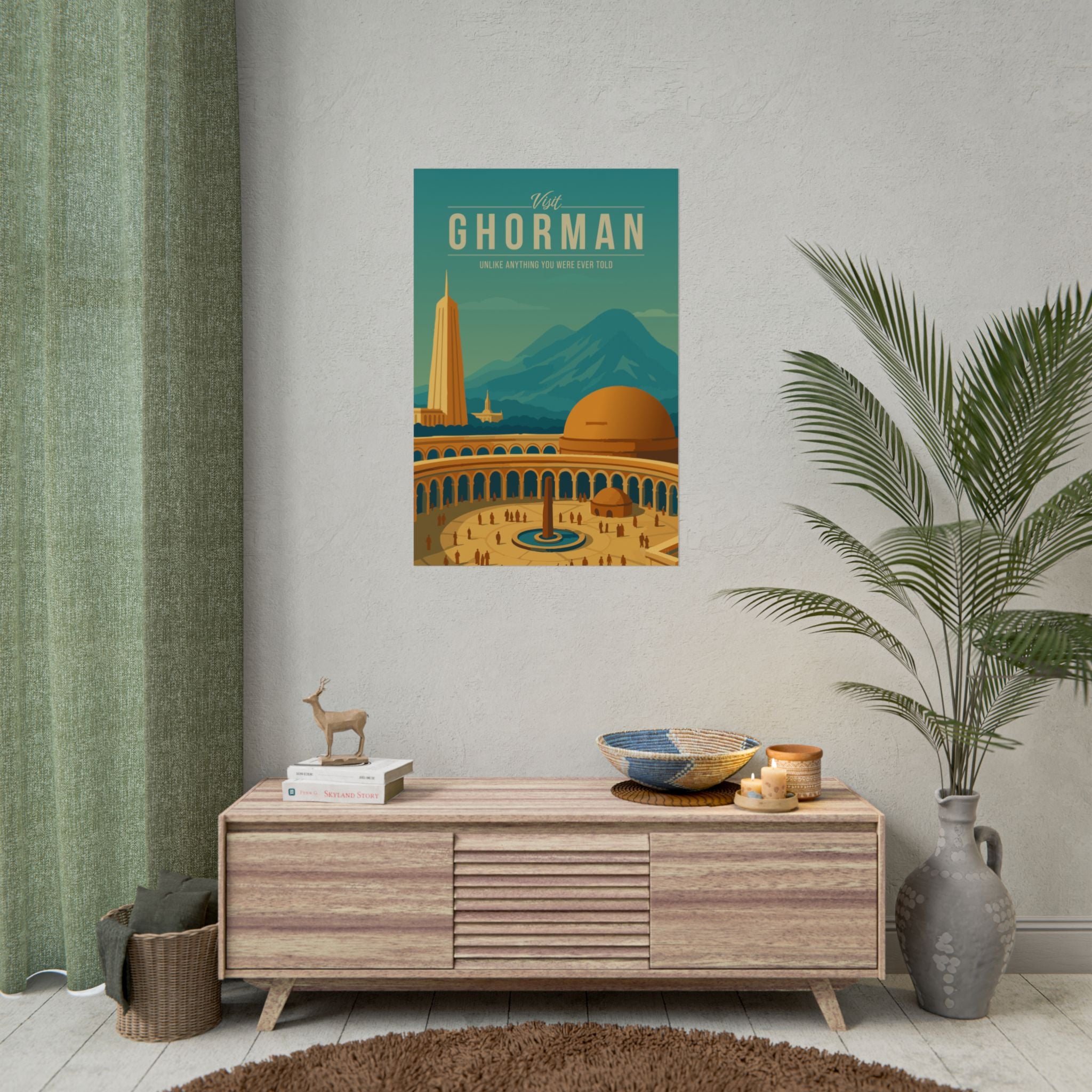 Ghorman Travel Poster