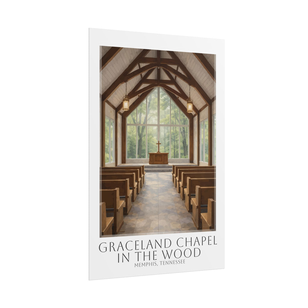 Graceland Chapel Travel Poster