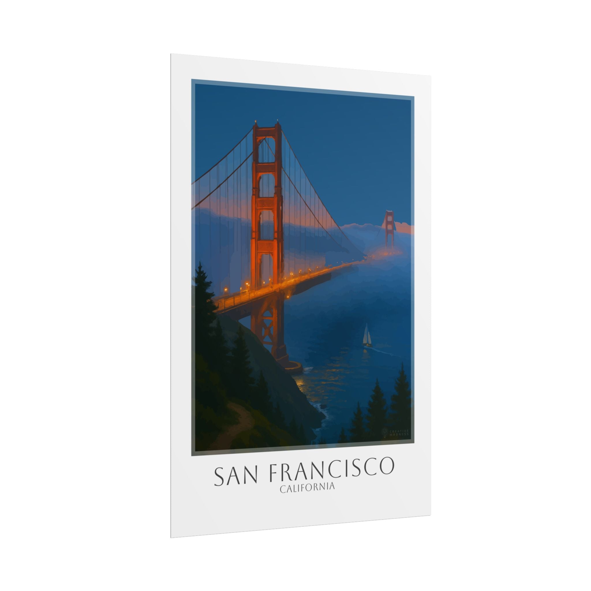 San Francisco Travel Poster