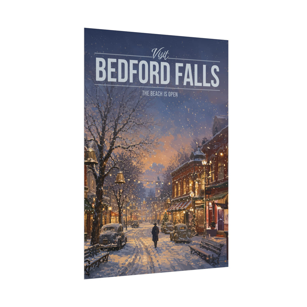 Bedford Falls Travel Poster