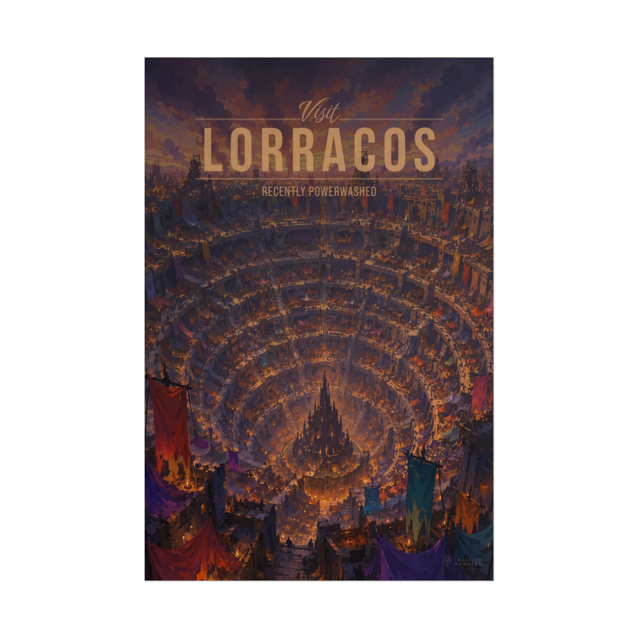 Lorracos Travel Poster