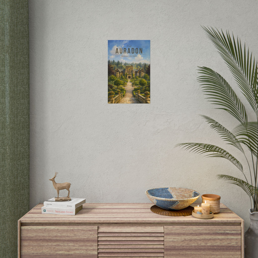 Auradon Travel Poster