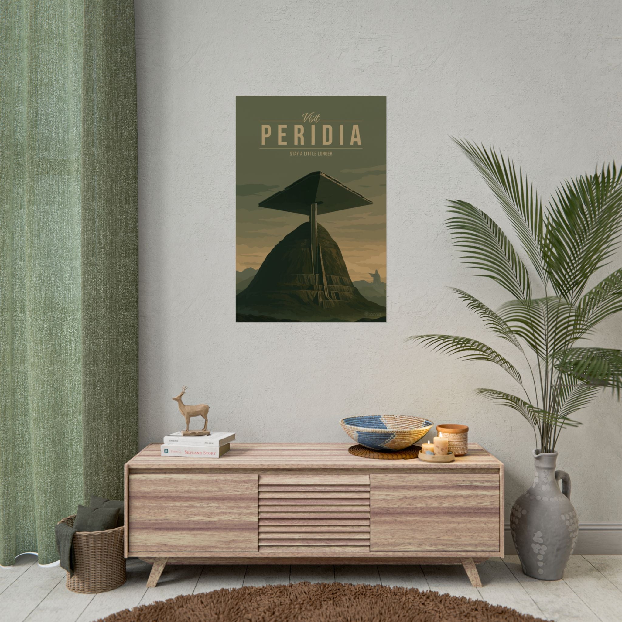 Peridia Travel Poster