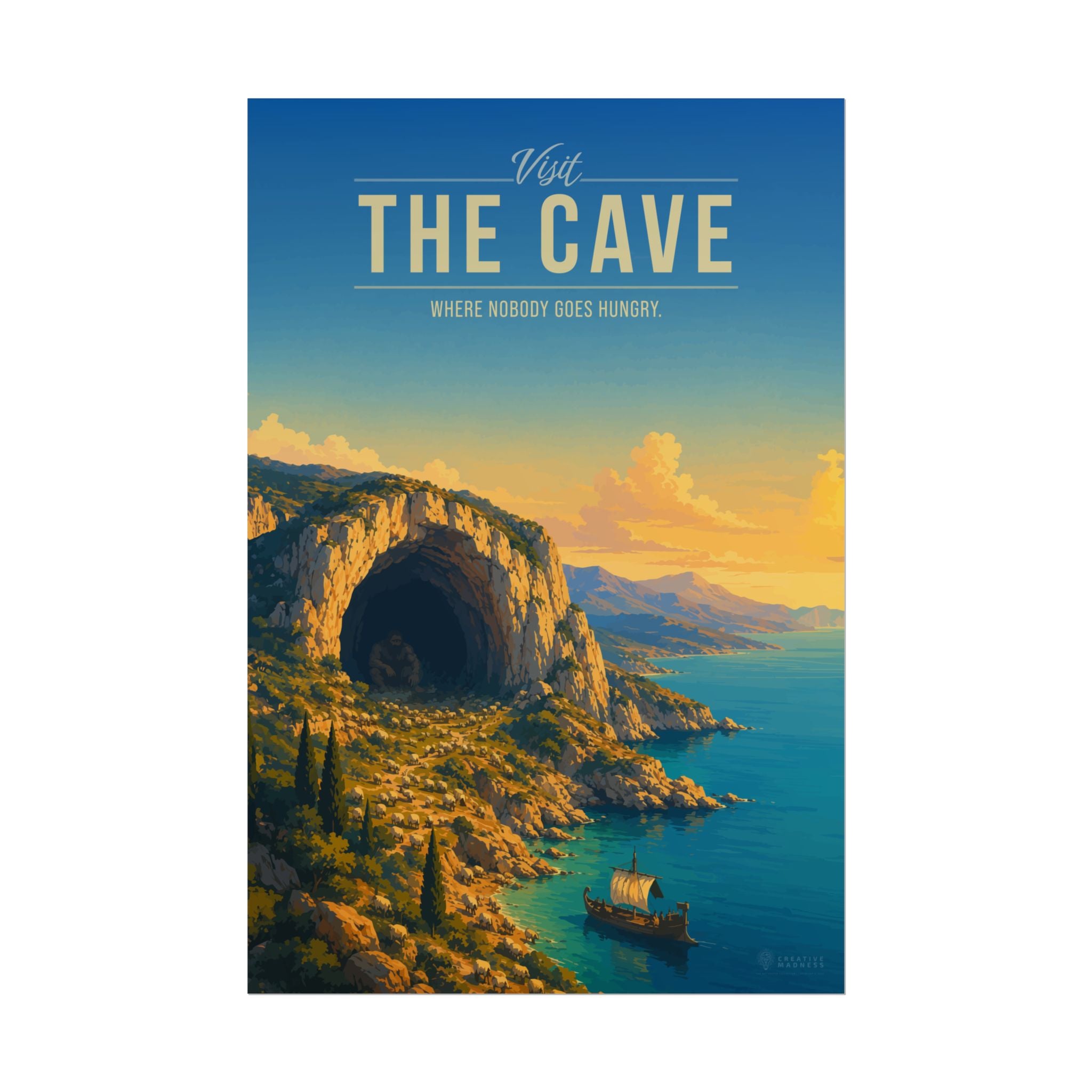 The Cave Travel Poster