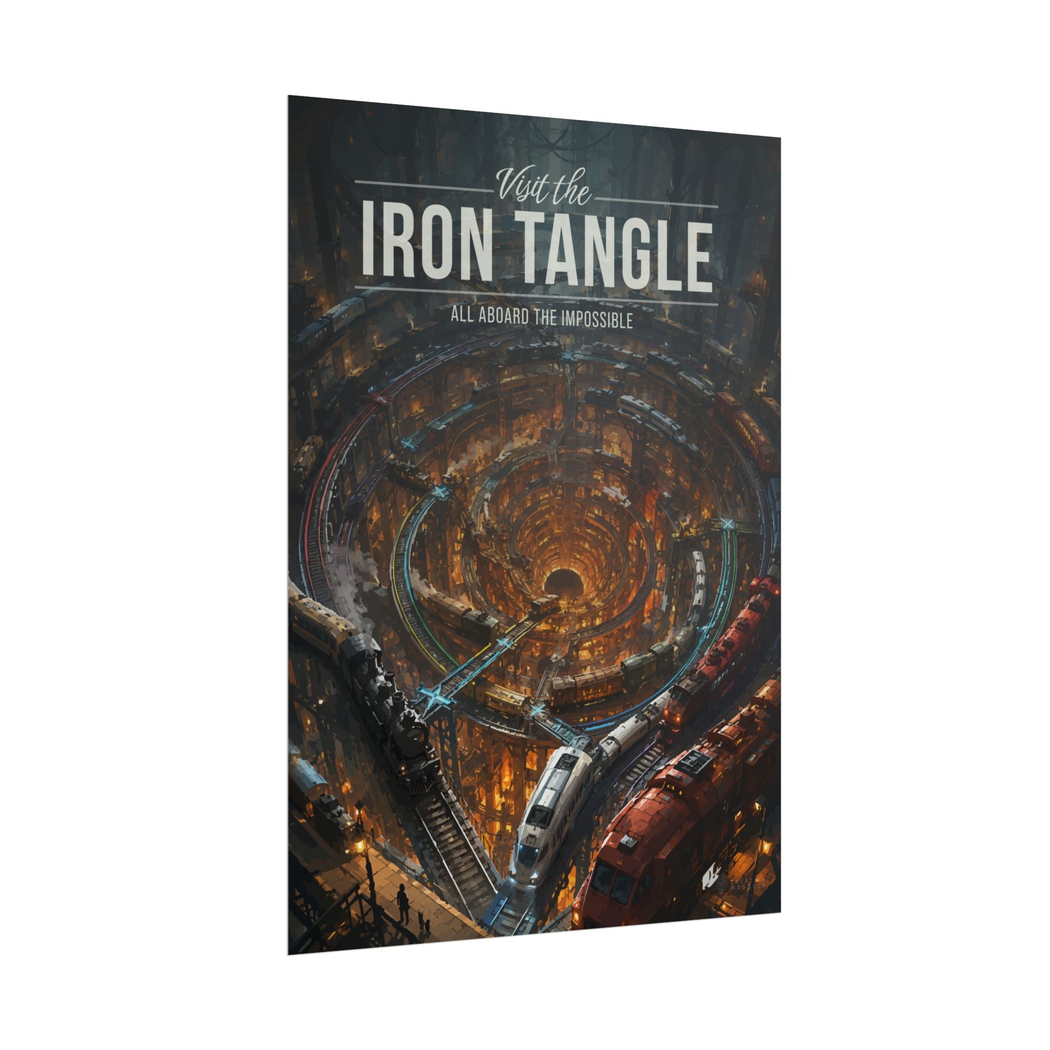Iron Tangle Travel Poster
