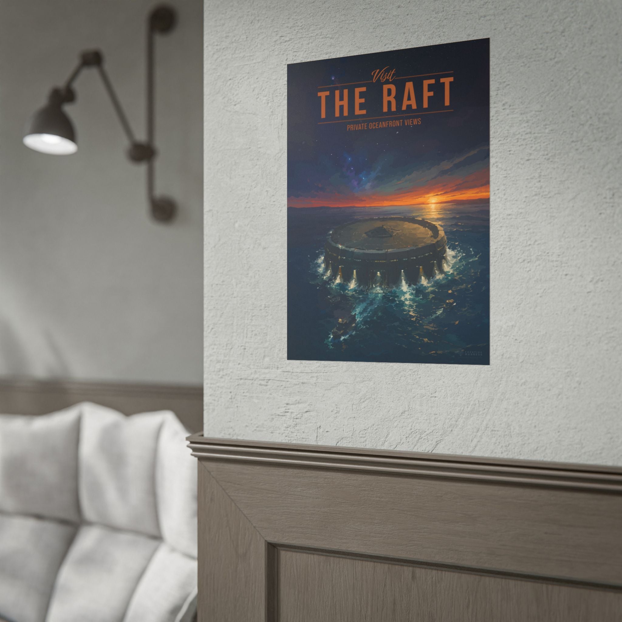 The Raft Travel Poster